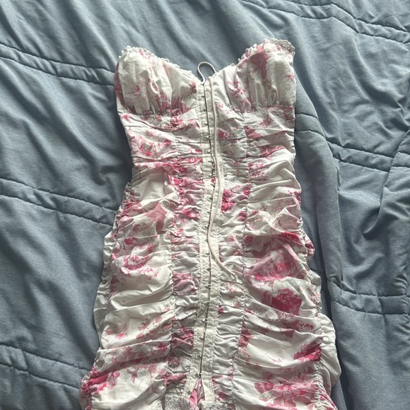 For Love and Lemons Mills Ruched Mini Dress - Picture 2 of 5